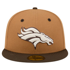 Two-Tone Walnut 59FIFTY Fitted Hat - Denver Broncos