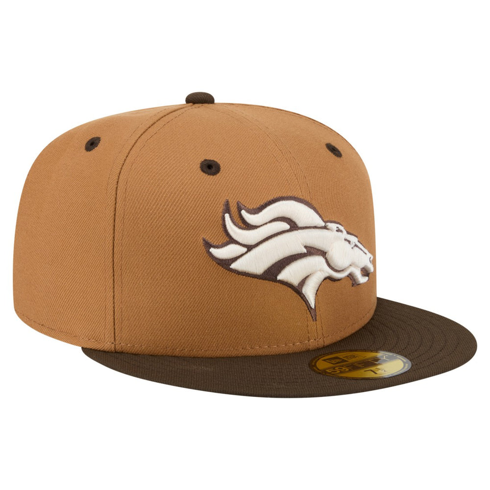 Two-Tone Walnut 59FIFTY Fitted Hat - Denver Broncos