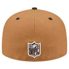 Two-Tone Walnut 59FIFTY Fitted Hat - Detroit Lions