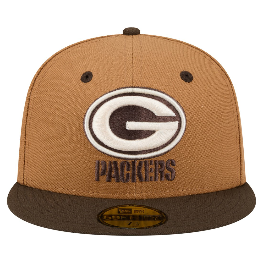 Two-Tone Walnut 59FIFTY Fitted Hat - Green Bay Packers