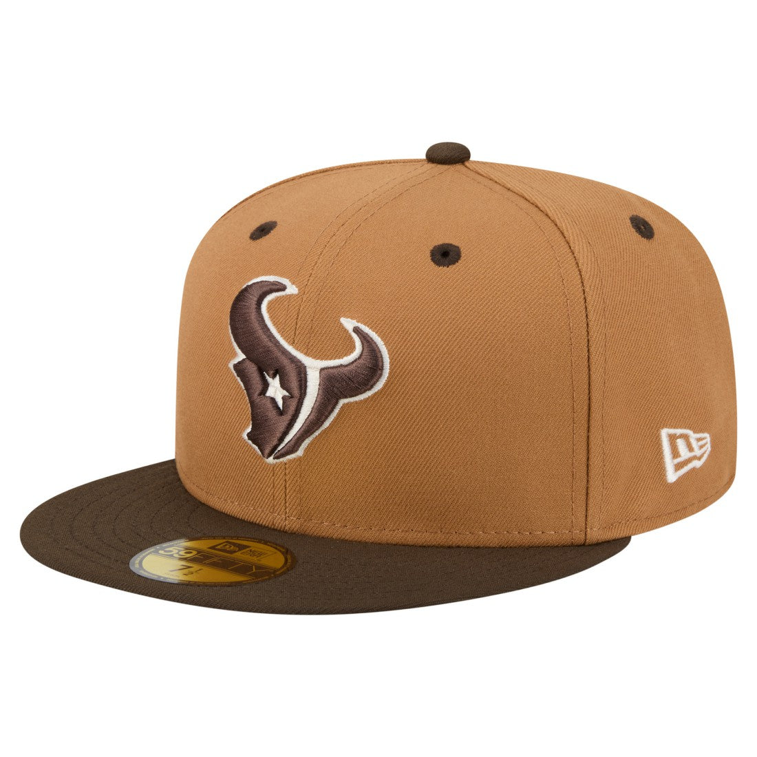 Two-Tone Walnut 59FIFTY Fitted Hat - Houston Texans