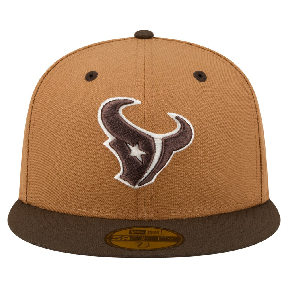 Two-Tone Walnut 59FIFTY Fitted Hat - Houston Texans