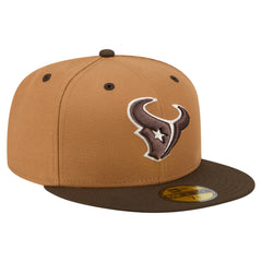 Two-Tone Walnut 59FIFTY Fitted Hat - Houston Texans