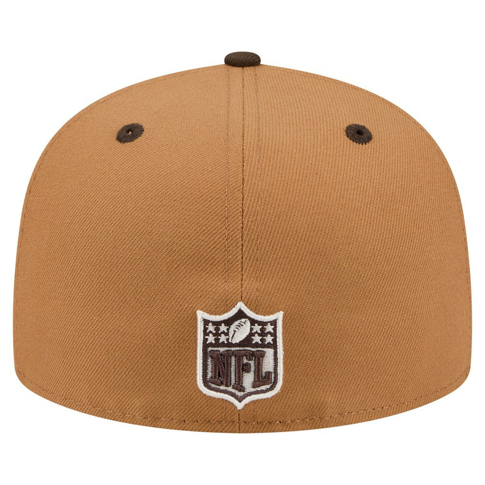 Two-Tone Walnut 59FIFTY Fitted Hat - Los Angeles Chargers