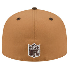 Two-Tone Walnut 59FIFTY Fitted Hat - Los Angeles Chargers
