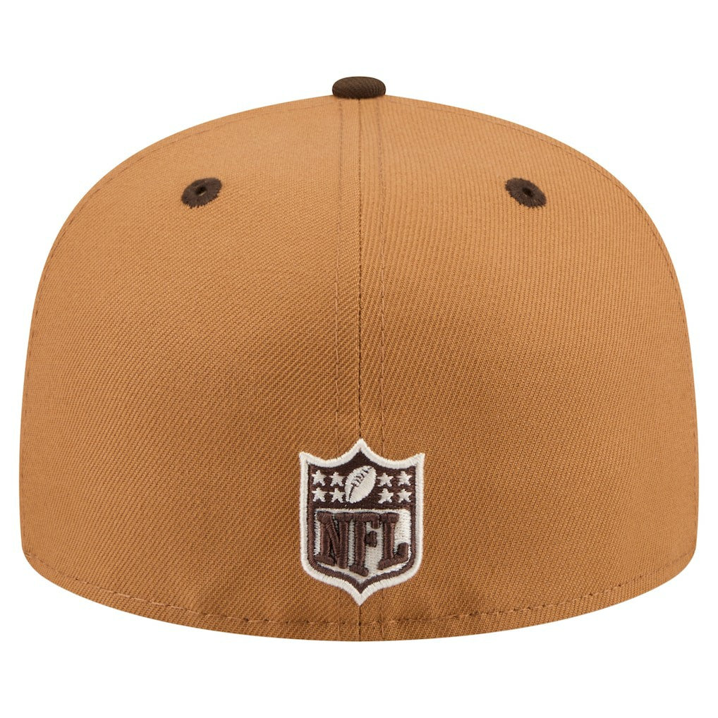 Two-Tone Walnut 59FIFTY Fitted Hat - Miami Dolphins