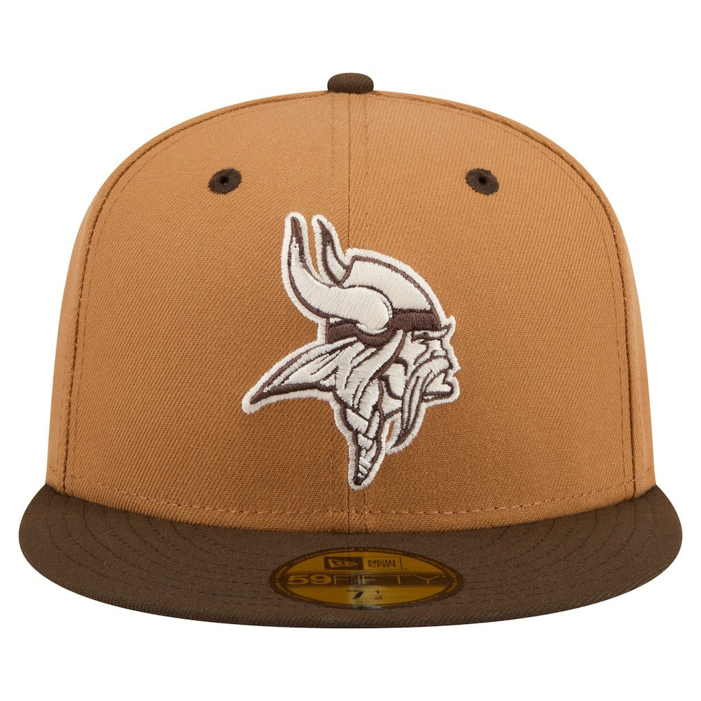 Two-Tone Walnut 59FIFTY Fitted Hat - Minnesota Vikings
