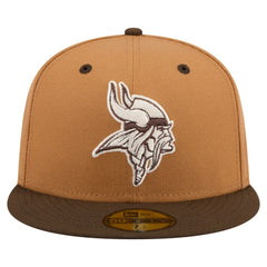 Two-Tone Walnut 59FIFTY Fitted Hat - Minnesota Vikings