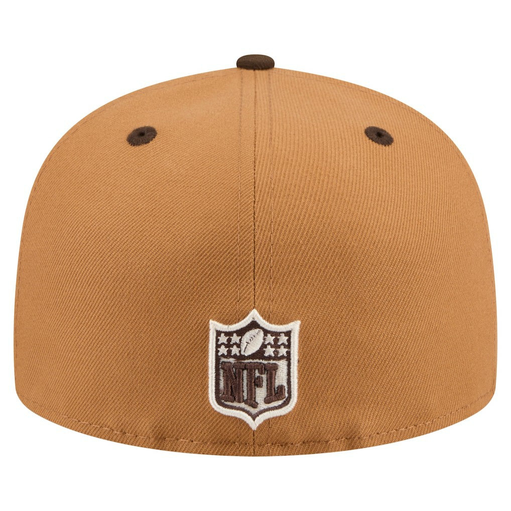 Two-Tone Walnut 59FIFTY Fitted Hat - New Orleans Saints