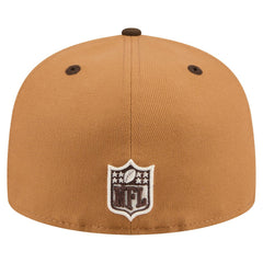Two-Tone Walnut 59FIFTY Fitted Hat - New Orleans Saints