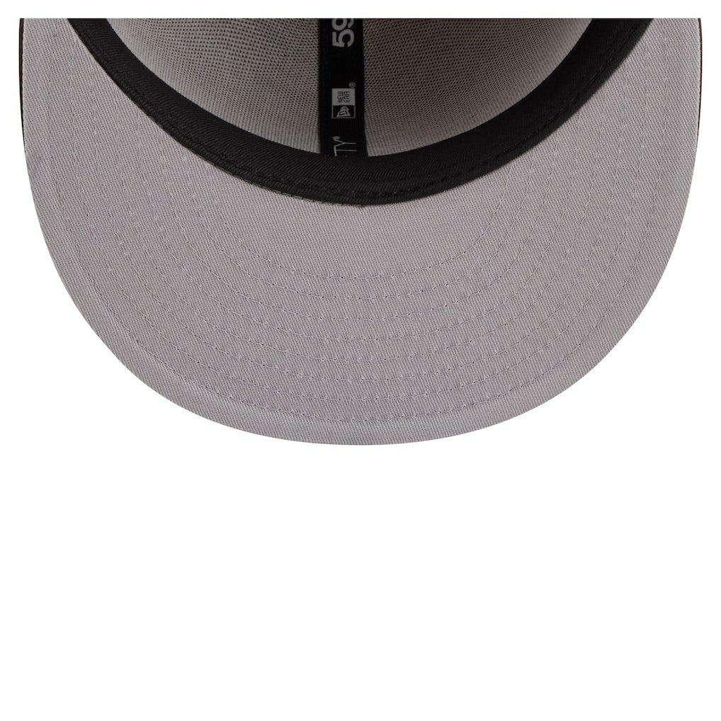 Two-Tone Walnut 59FIFTY Fitted Hat - New Orleans Saints