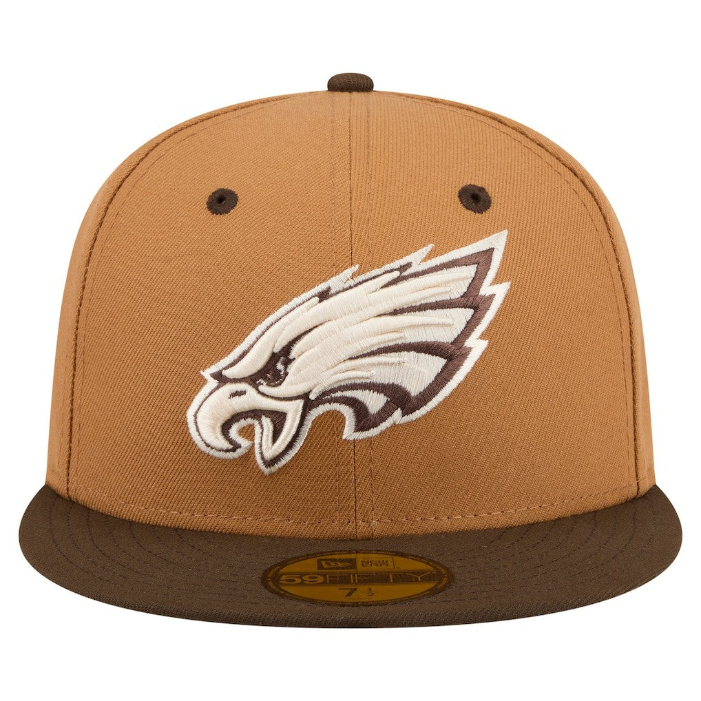Two-Tone Walnut 59FIFTY Fitted Hat - Philadelphia Eagles