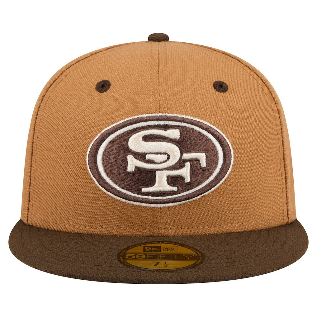 Two-Tone Walnut 59FIFTY Fitted Hat - San Francisco 49ers