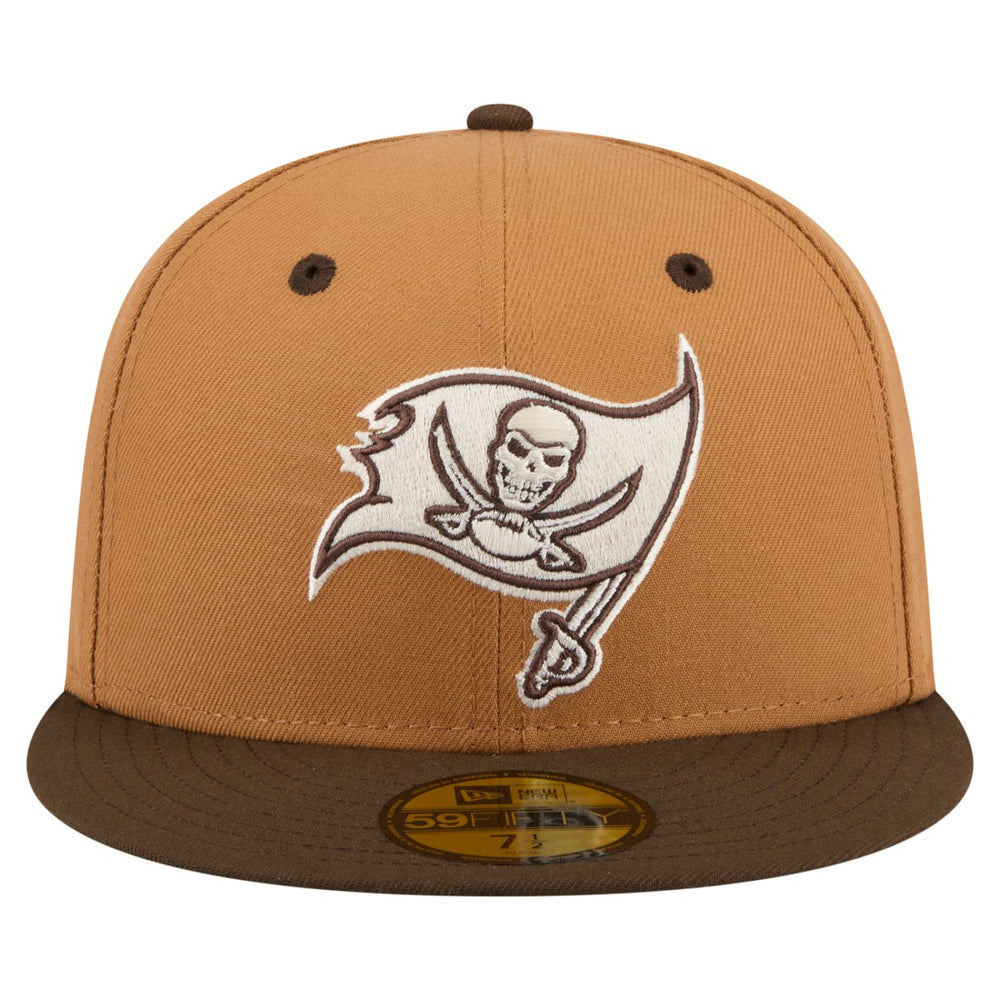 Two-Tone Walnut 59FIFTY Fitted Hat - Tampa Bay Buccaneers