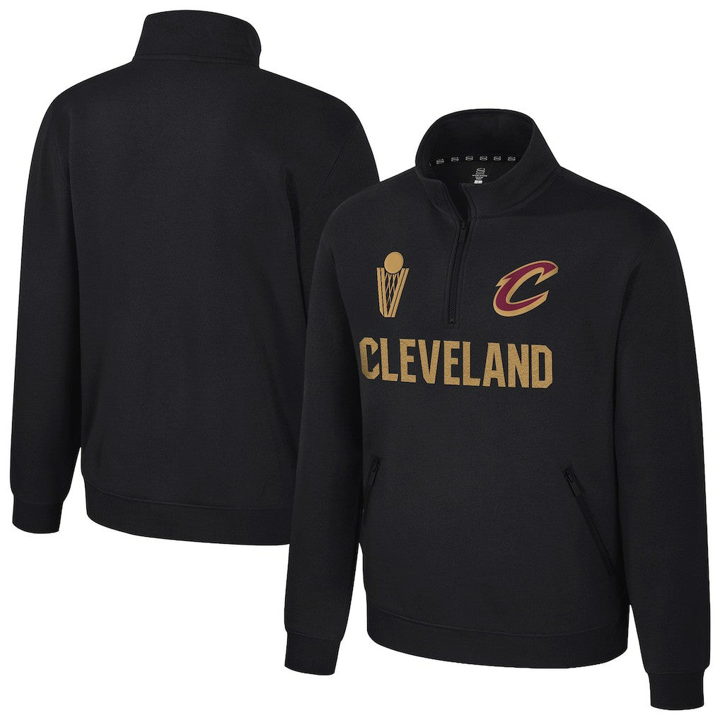 NBA Cleveland Cavaliers Stadium Essentials Unisex First Team Trainer Quarter-Zip Pullover sale