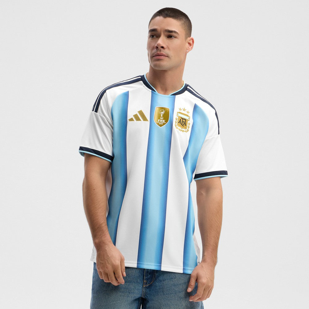 Argentina National Team FIFA x World Cup 2026 Home Replica Jersey - Adidas White