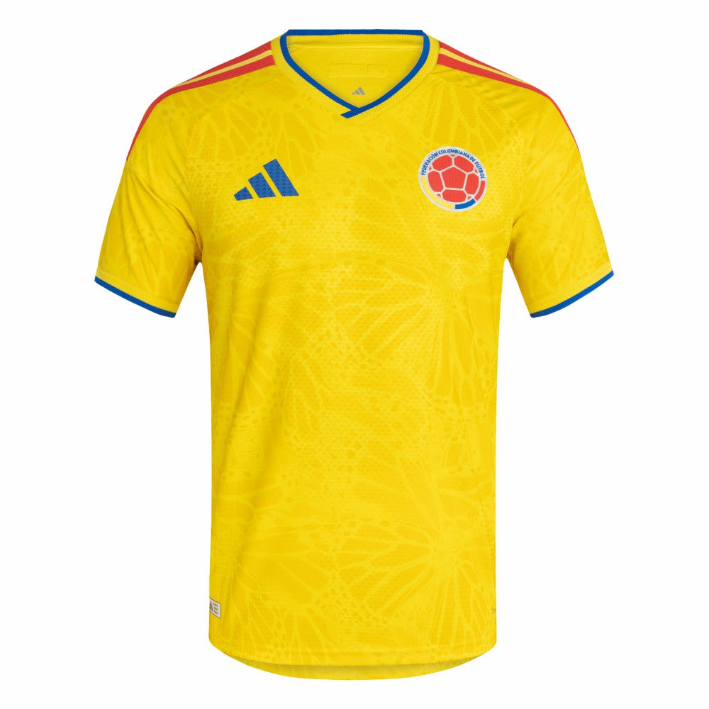 Colombia National Team FIFA x World Cup 2026 Home On Field Jersey - Adidas Yellow