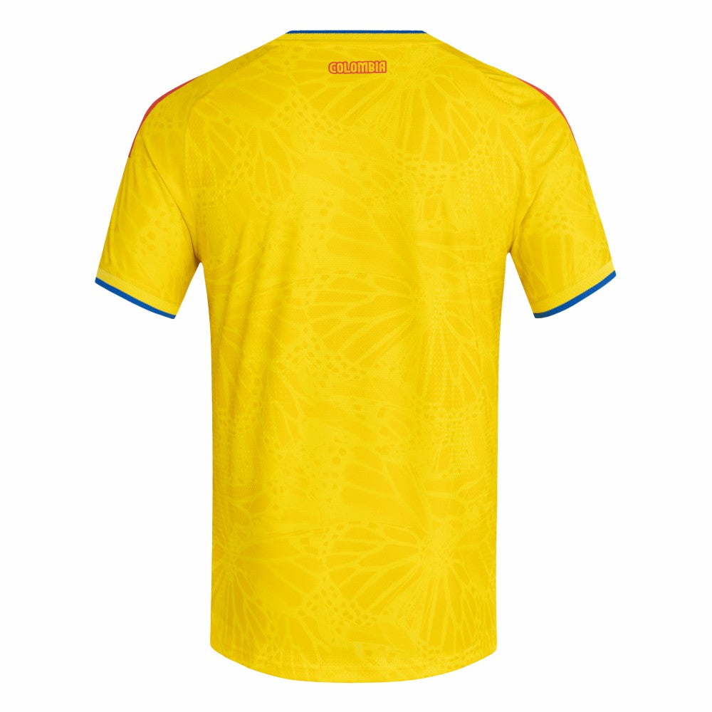 Colombia National Team FIFA x World Cup 2026 Home On Field Jersey - Adidas Yellow
