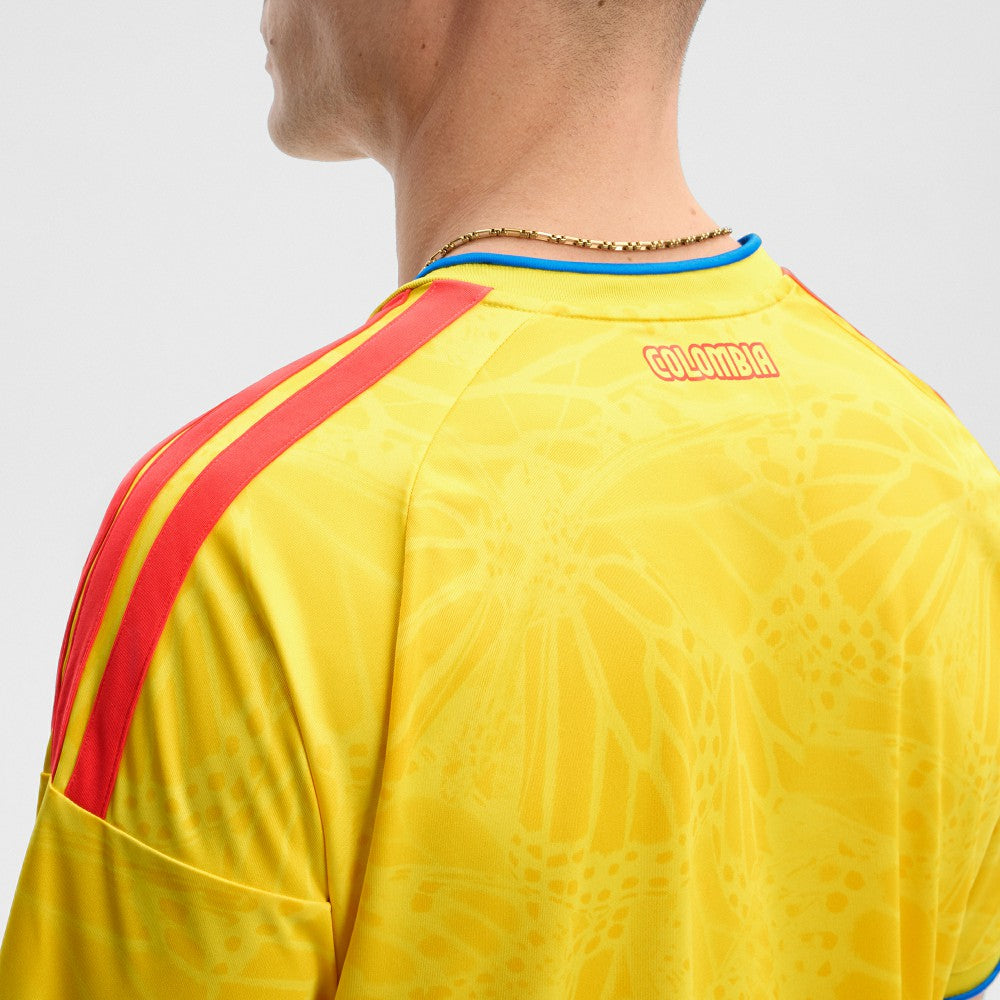 Colombia National Team FIFA x World Cup 2026 Home On Field Jersey - Adidas Yellow