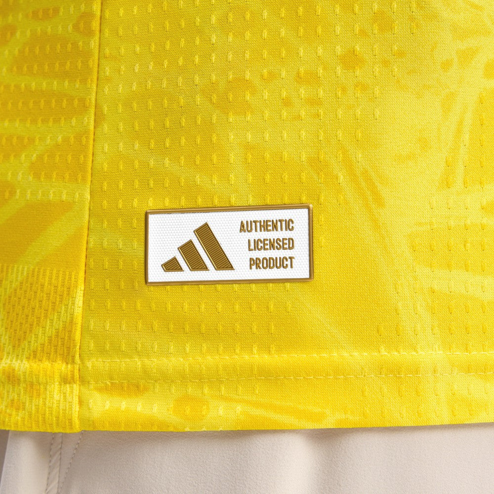Colombia National Team FIFA x World Cup 2026 Home On Field Jersey - Adidas Yellow