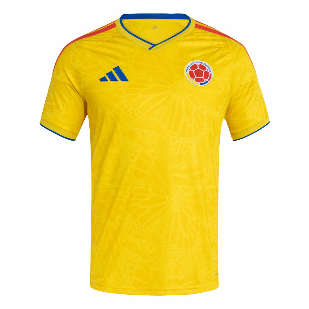 Colombia National Team FIFA x World Cup 2026 Home Replica Jersey - Adidas Yellow