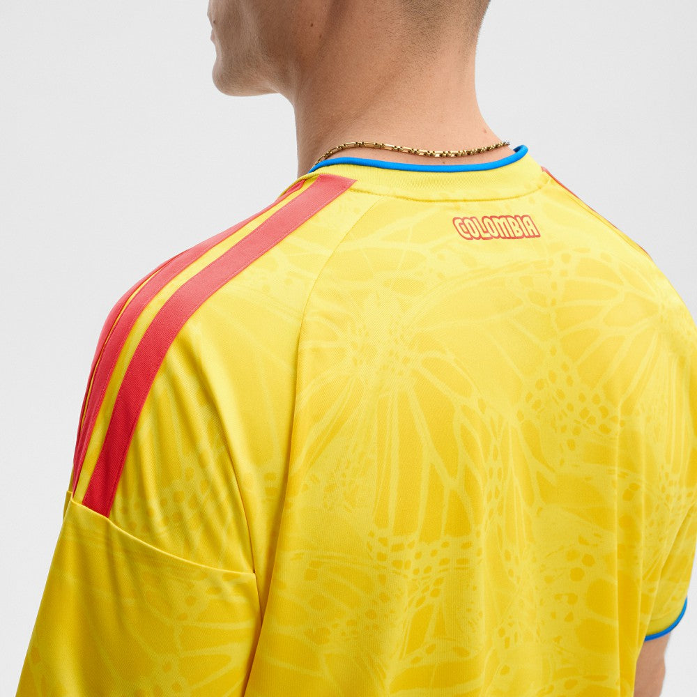 Colombia National Team FIFA x World Cup 2026 Home Replica Jersey - Adidas Yellow