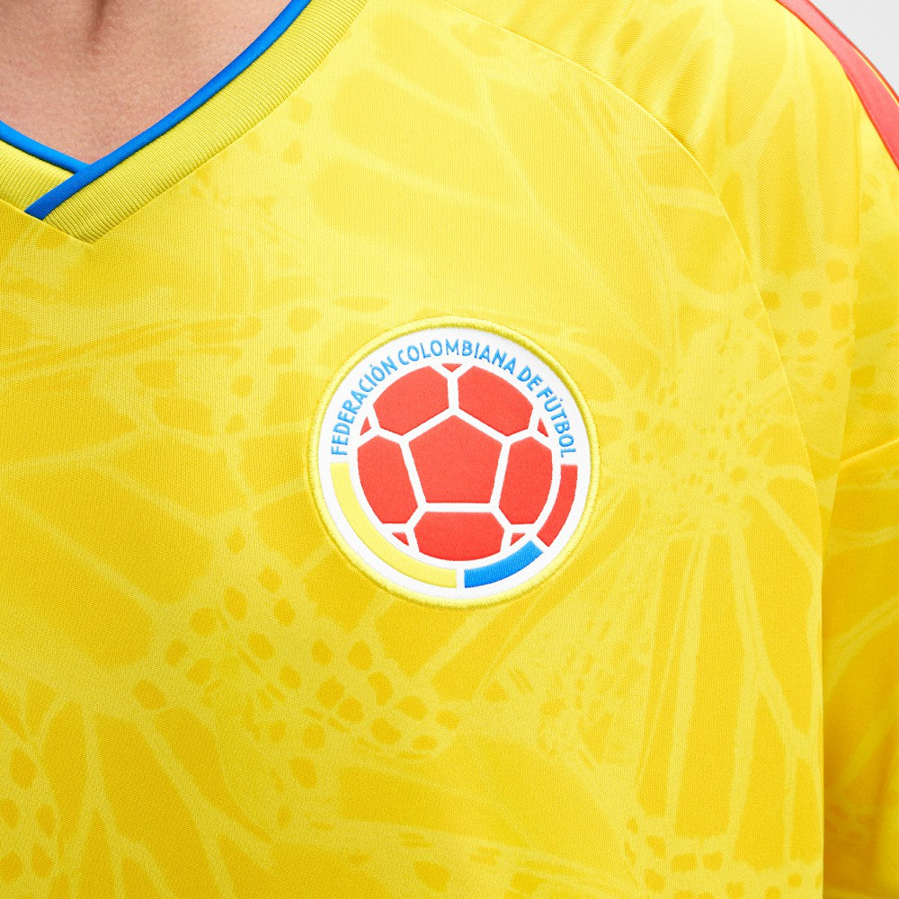 Colombia National Team FIFA x World Cup 2026 Home Replica Jersey - Adidas Yellow