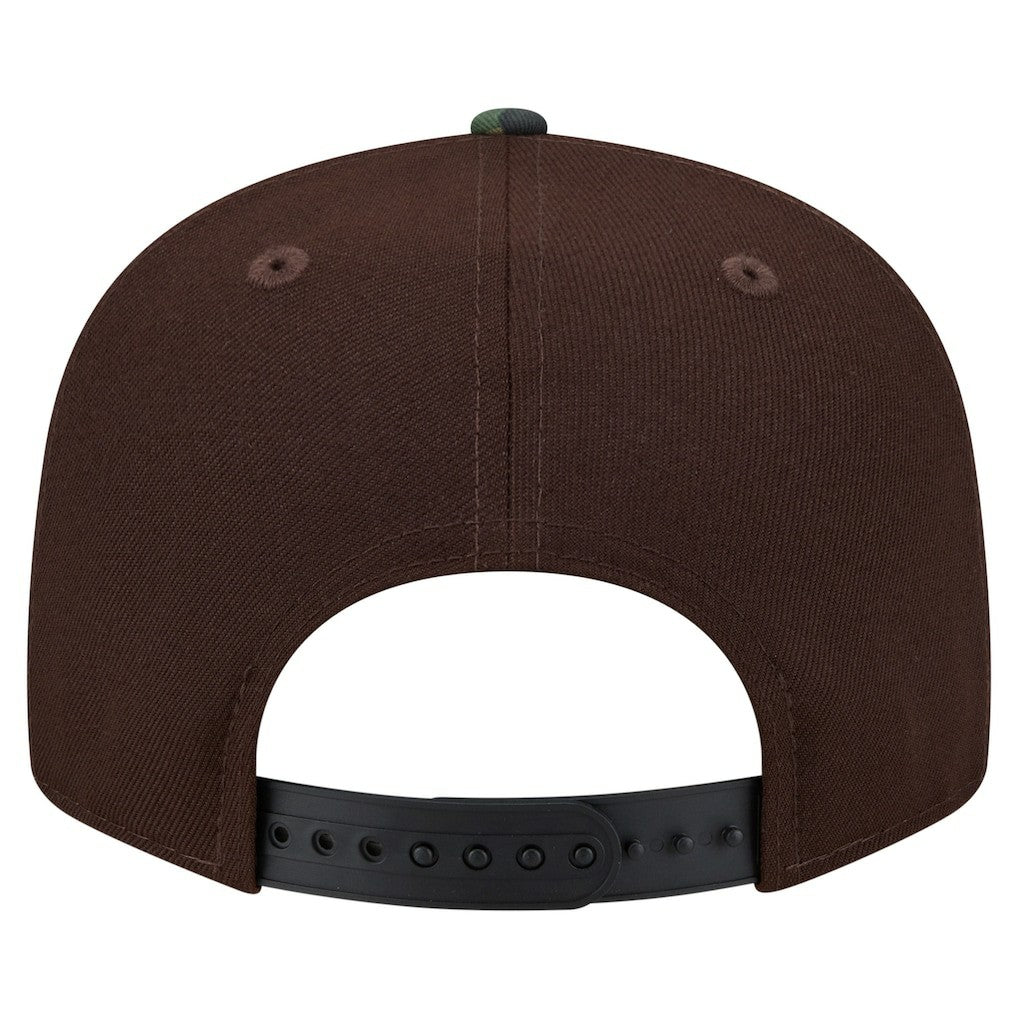 Adult Burnt Wood Camo 9FIFTY Snapback Hat - Miami Dolphins