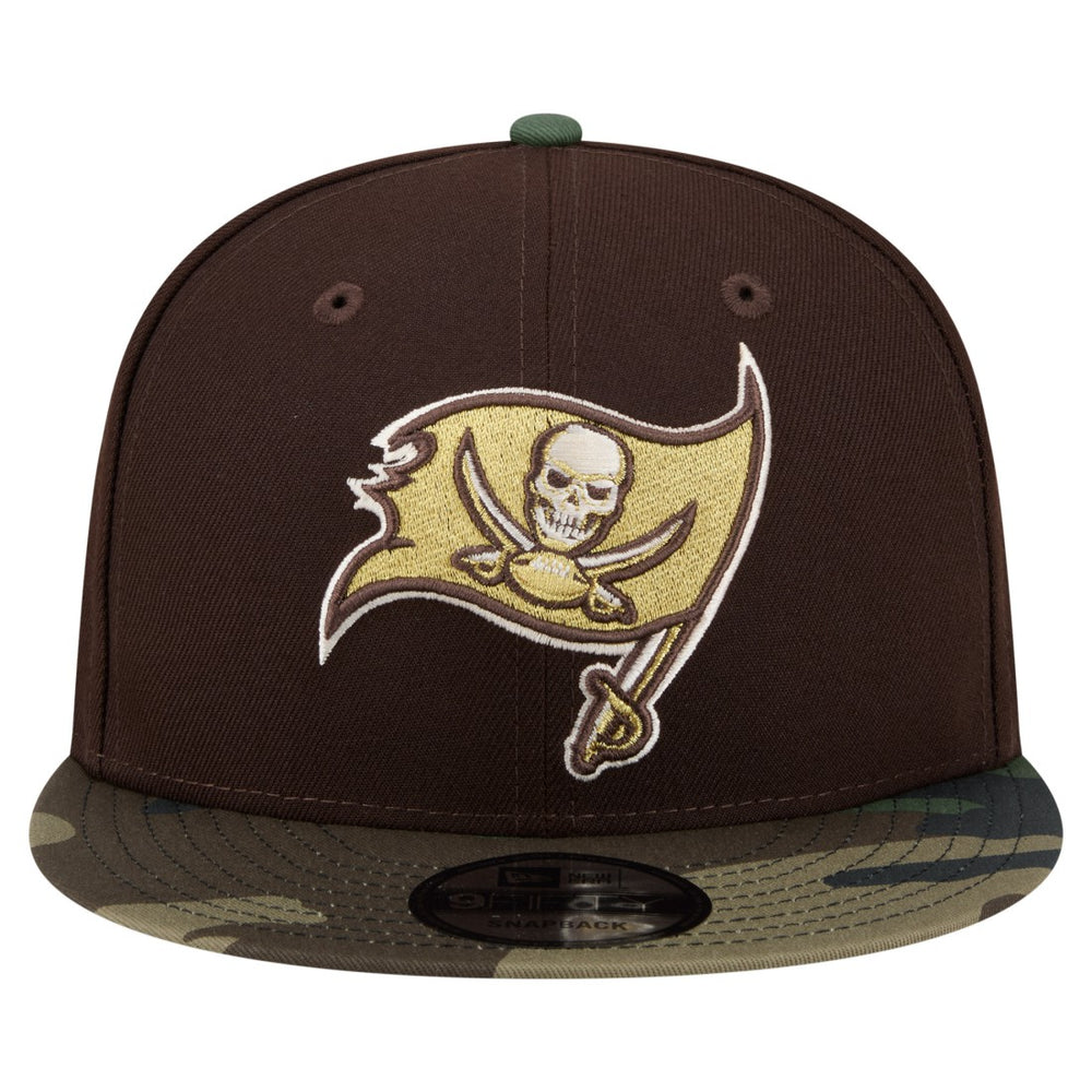 Adult Burnt Wood Camo 9FIFTY Snapback Hat - Tampa Bay Buccaneers
