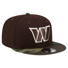 Adult Burnt Wood Camo 9FIFTY Snapback Hat - Washington Commanders