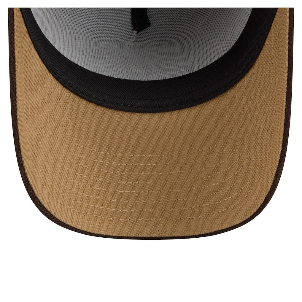 Burnt Wood A-Frame 9FORTY Adjustable Hat - Cleveland Browns