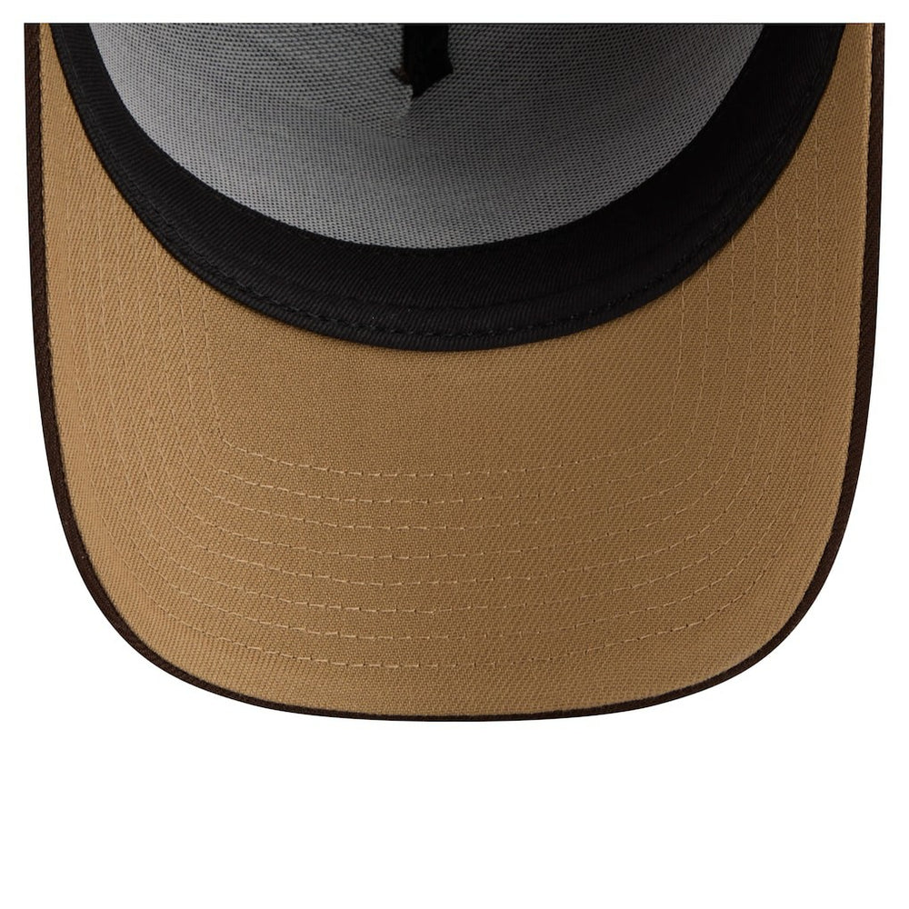 Burnt Wood A-Frame 9FORTY Adjustable Hat - Detroit Lions