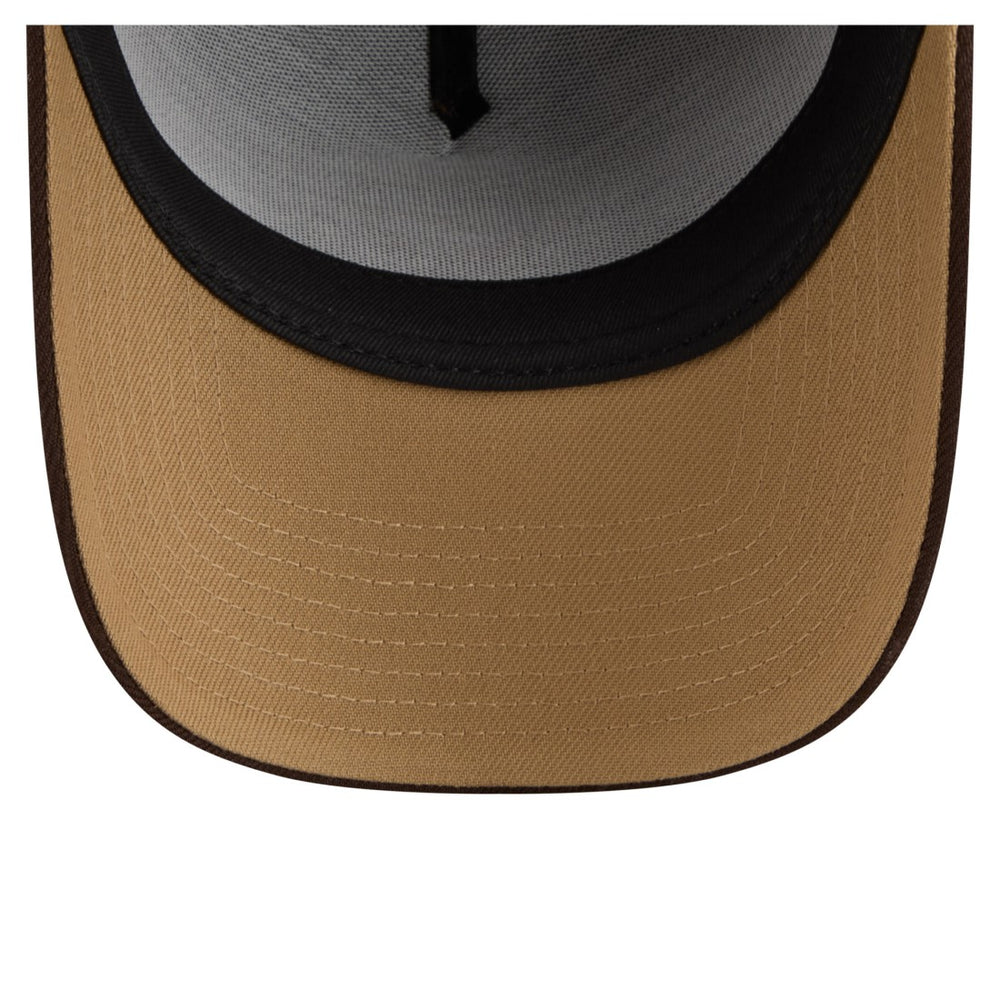 Burnt Wood A-Frame 9FORTY Adjustable Hat - Green Bay Packers