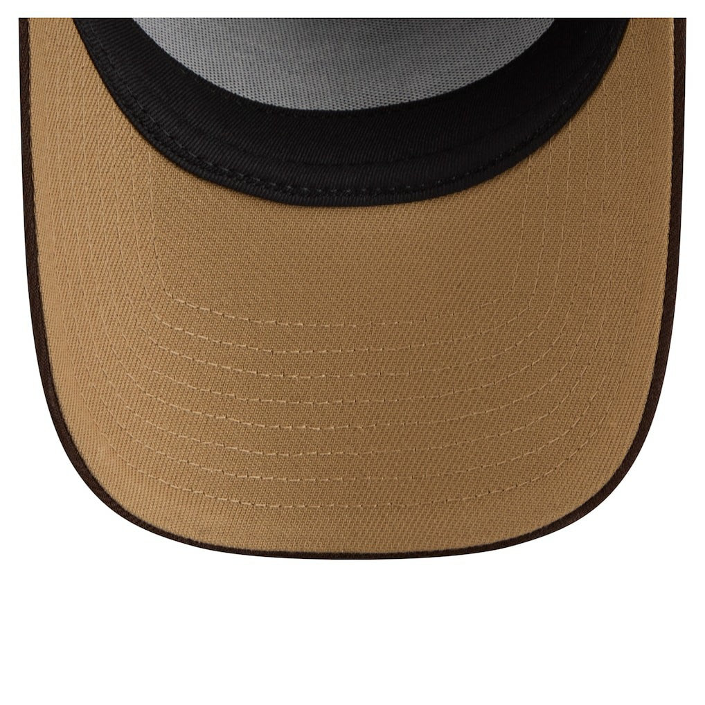 Burnt Wood A-Frame 9FORTY Adjustable Hat - Minnesota Vikings