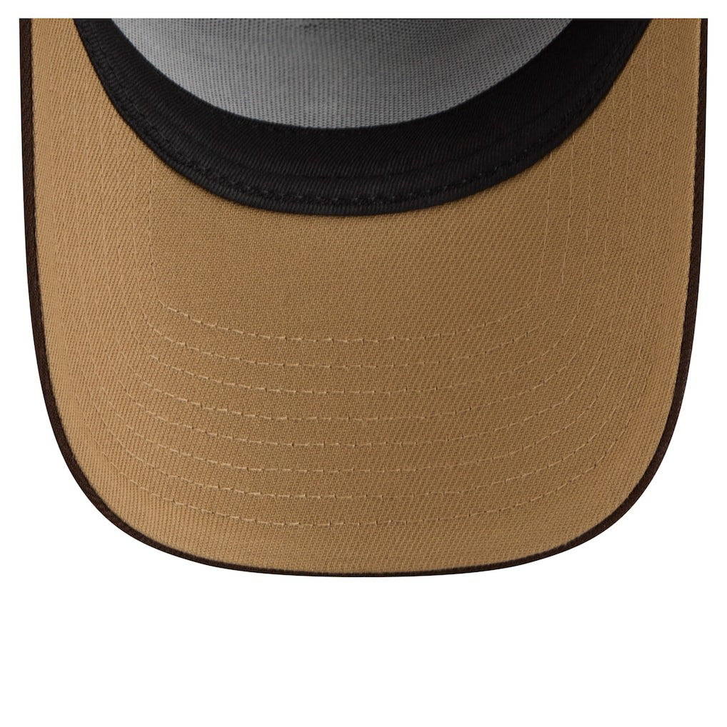 Burnt Wood A-Frame 9FORTY Adjustable Hat - New England Patriots