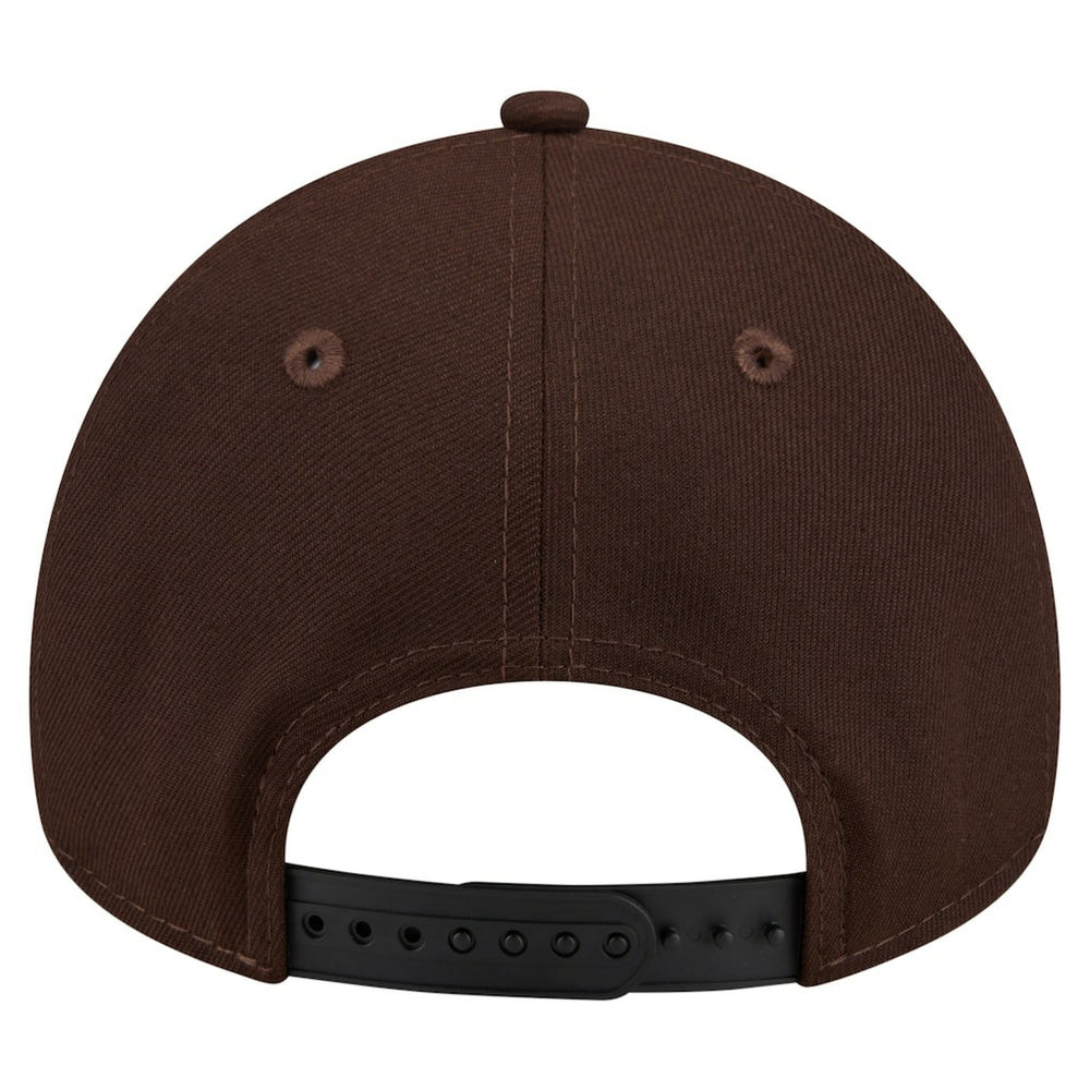 Burnt Wood A-Frame 9FORTY Adjustable Hat - New York Giants