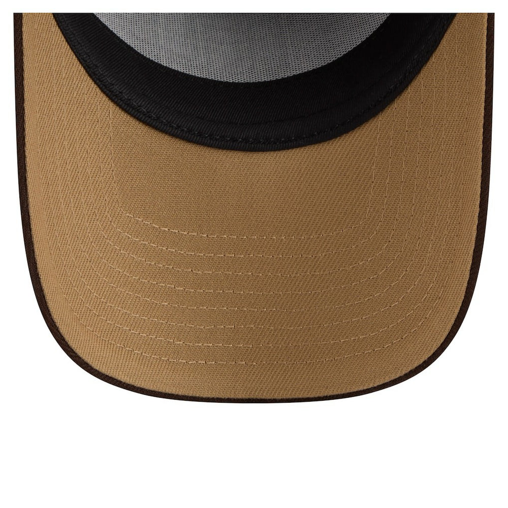 Burnt Wood A-Frame 9FORTY Adjustable Hat - New York Giants