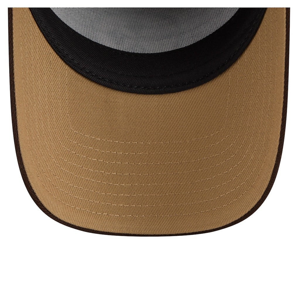 Burnt Wood A-Frame 9FORTY Adjustable Hat - Pittsburgh Steelers