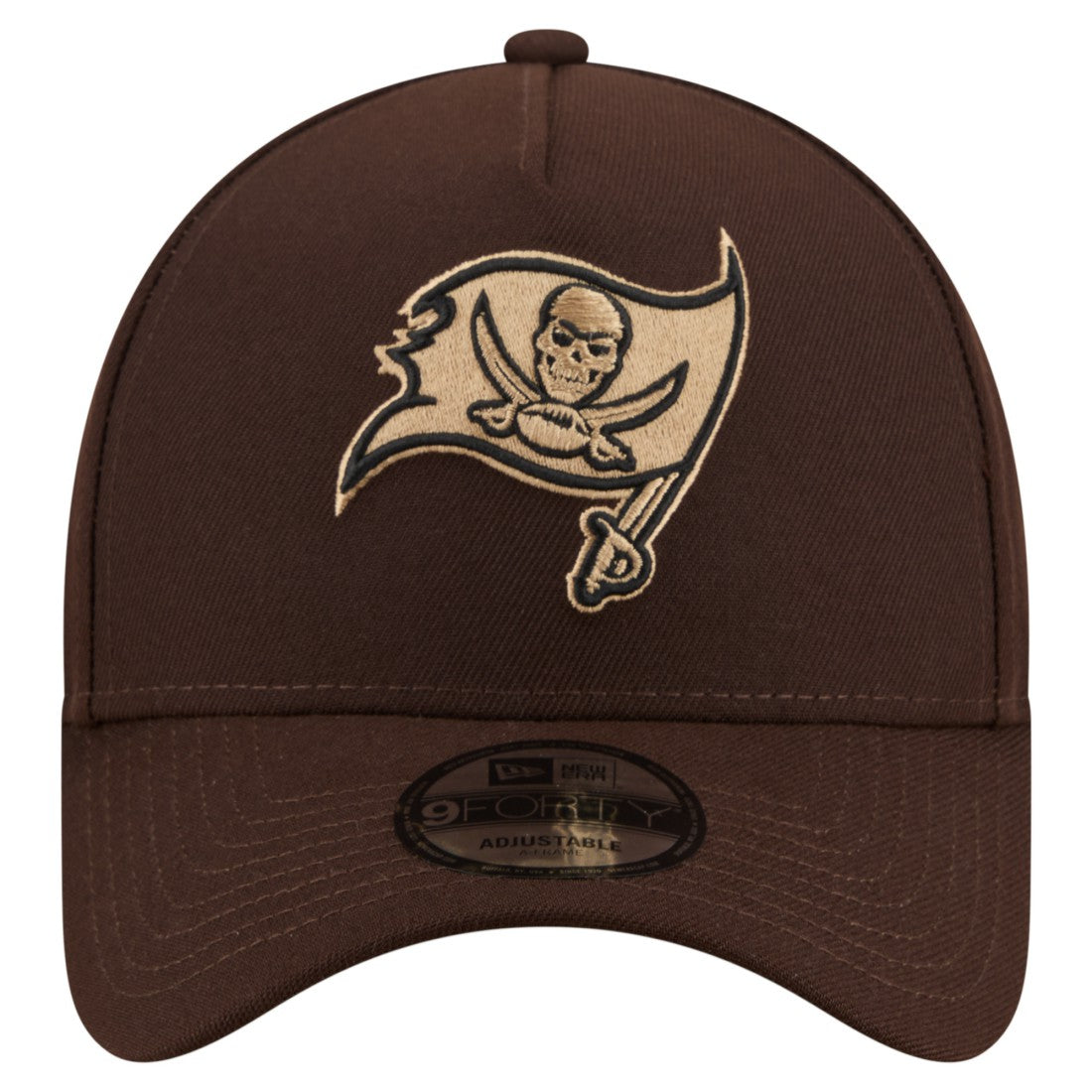 Burnt Wood A-Frame 9FORTY Adjustable Hat - Tampa Bay Buccaneers