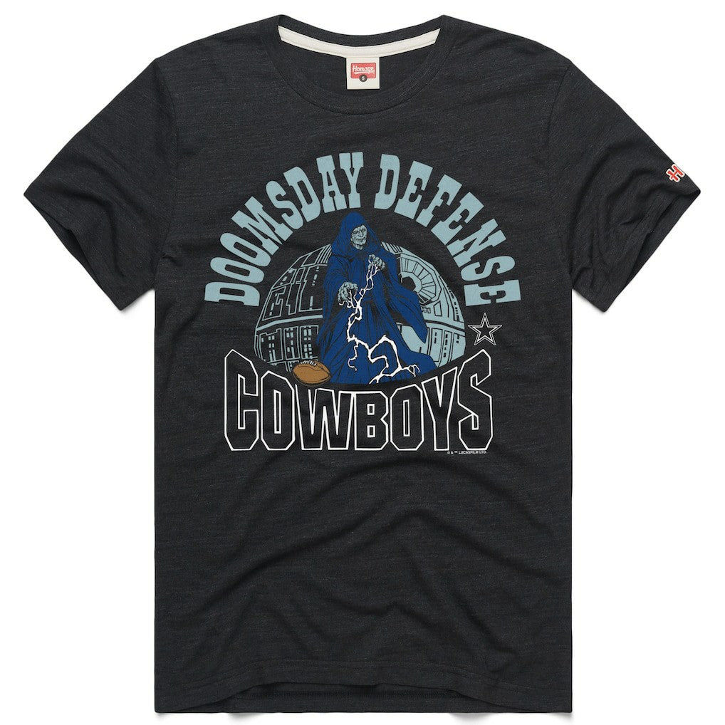 Homage Unisex Star Wars x NFL Tri-Blend T-Shirt - Dallas Cowboys