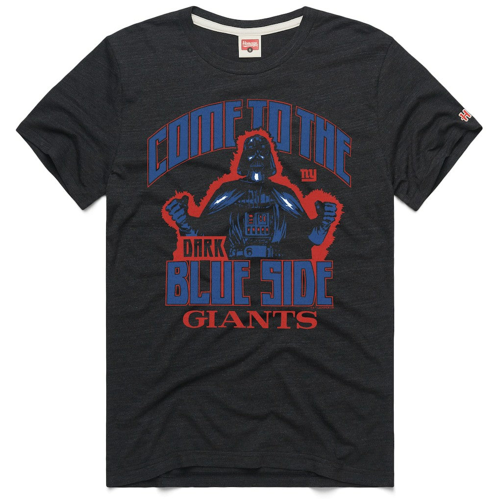 Homage Unisex Star Wars x NFL Tri-Blend T-Shirt - New York Giants