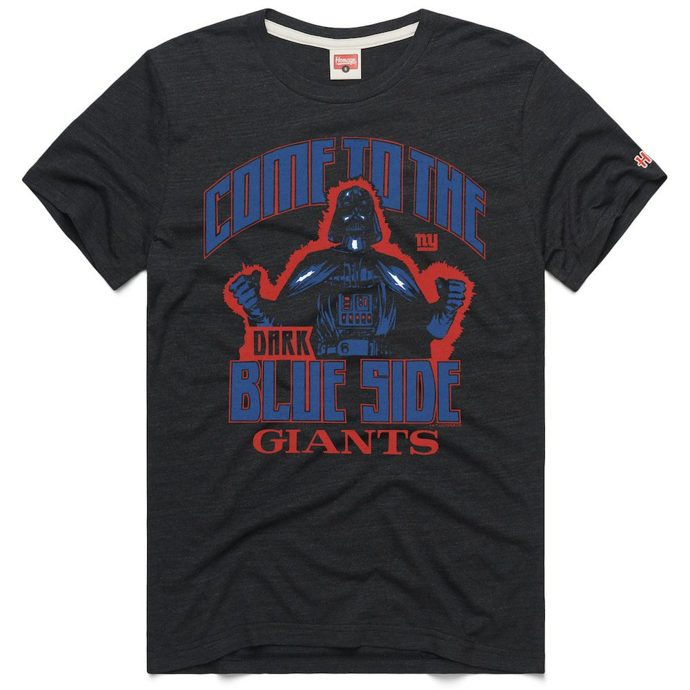 Homage Unisex Star Wars x NFL Tri-Blend T-Shirt - New York Giants