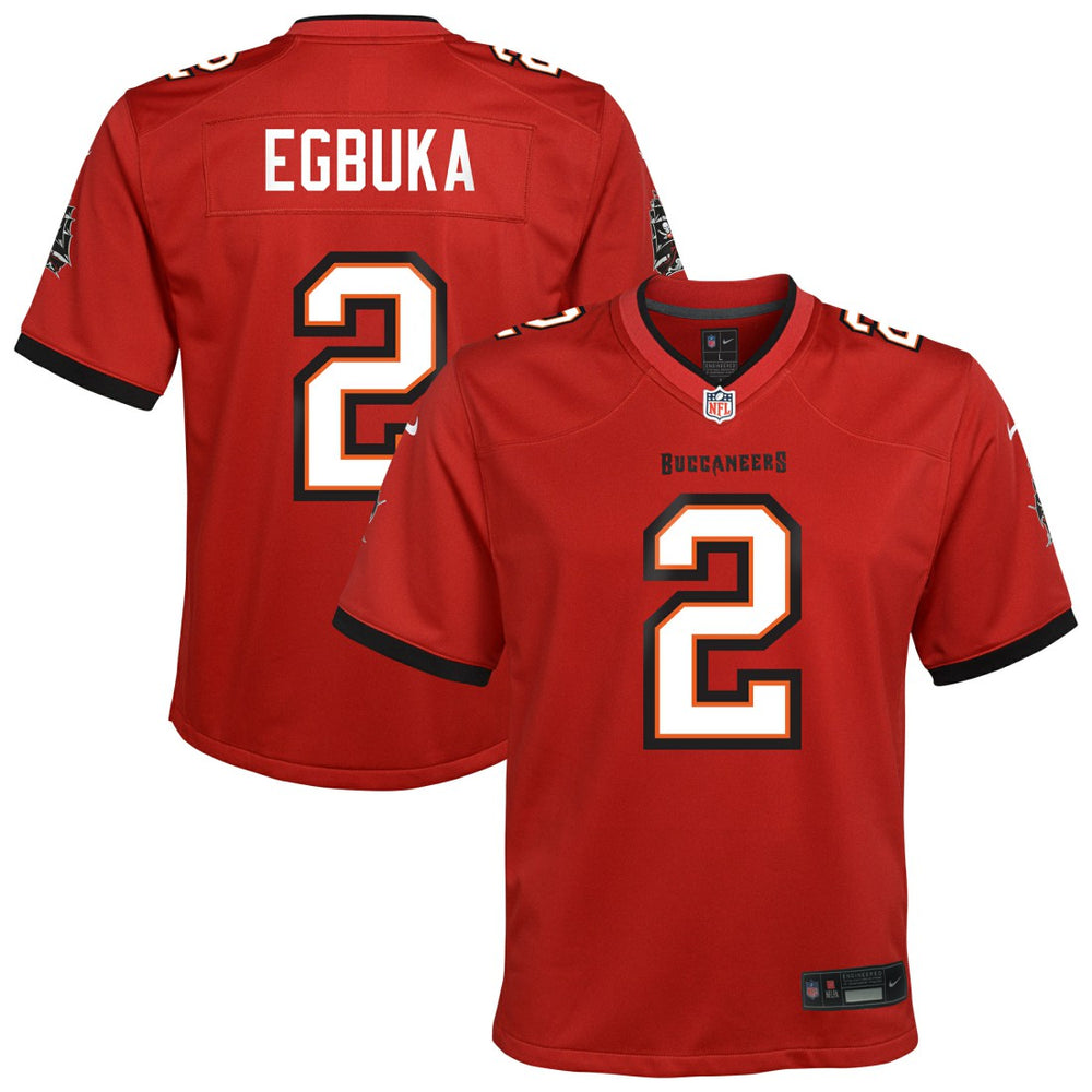 Emeka Egbuka  Youth Team Game Jersey - Tampa Bay Buccaneers