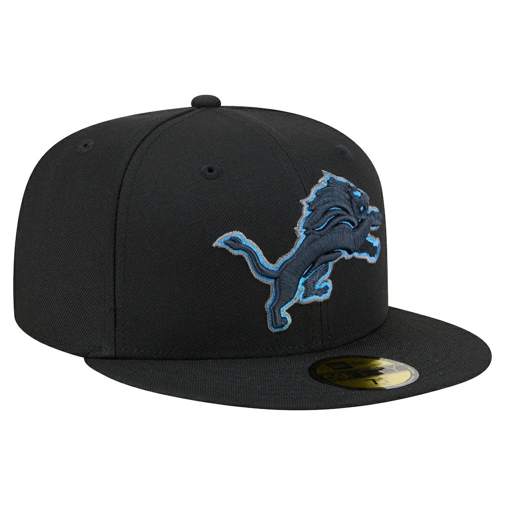 Color Pop 59FIFTY Fitted Hat - Detroit Lions