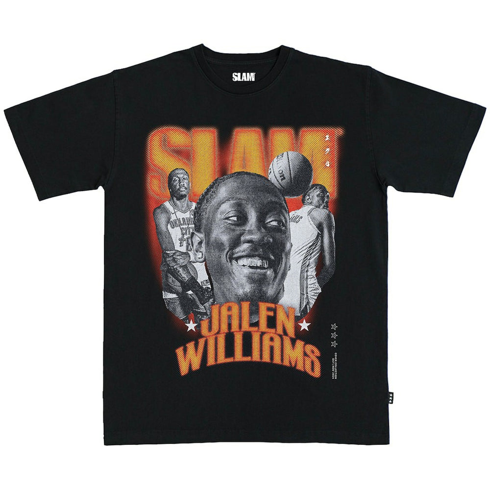 NBA Jalen Williams Oklahoma City Thunder SLAM Unisex Slam Remix Heavyweight T-Shirt