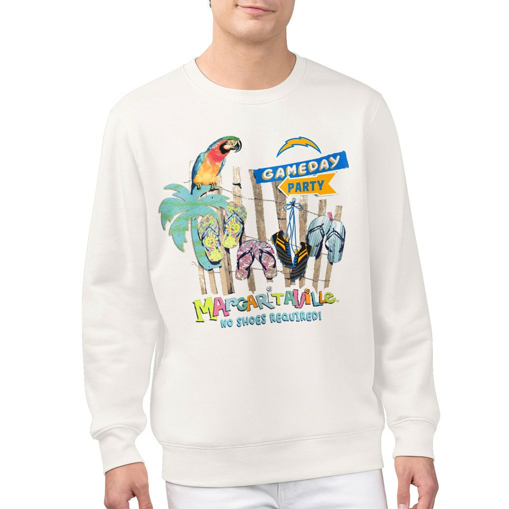 Margaritaville Gameday Party Fleece Sweatshirt - Los Angeles Chargers