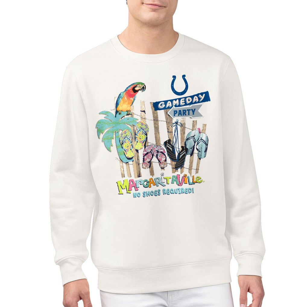 Margaritaville Gameday Party Fleece Sweatshirt - Indianapolis Colts
