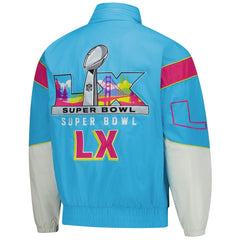 Super Bowl LX Starter The Gust Full-Zip Hooded Jacket - New England Patriots