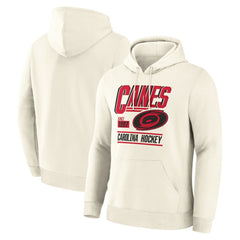 NHL Cream Carolina Hurricanes Fanatics Legacy Hoodie