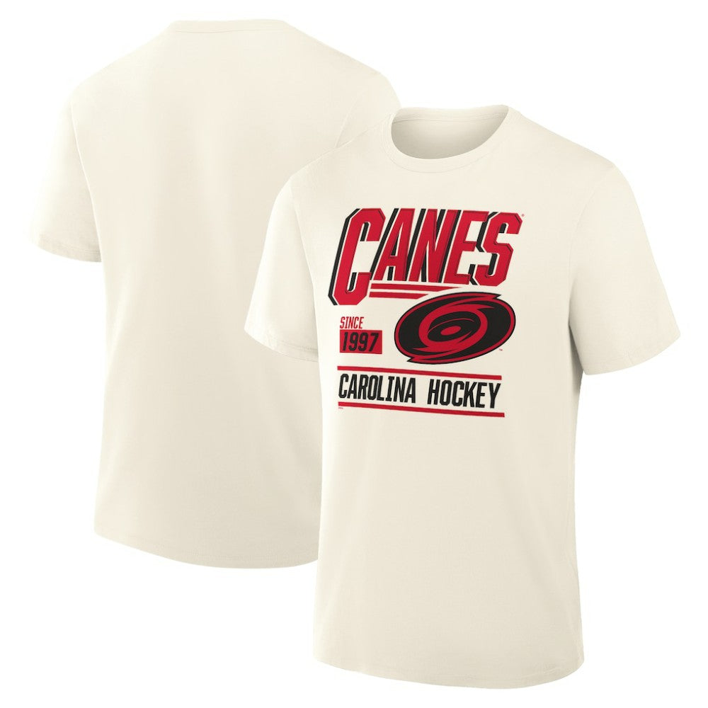 NHL Cream Carolina Hurricanes Fanatics Male Legacy T-Shirt